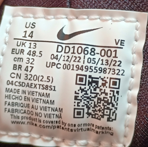 Nike Air Huarache Run OG Orca White Black Oreo DD1068-001 Men's ( NEW ) - Picture 6 of 6